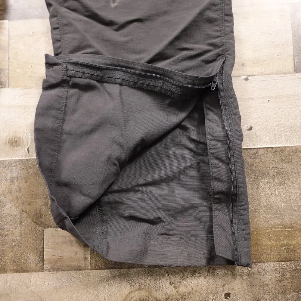 The‎ North Face Convertible Hiking Pants Men’s Medium Gray Zip-Off Outdoor